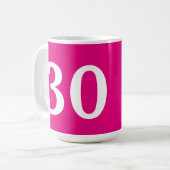 Funny Behielt Calm Birthday Tasse mit Brautzeitalt (Vorderseite Links)