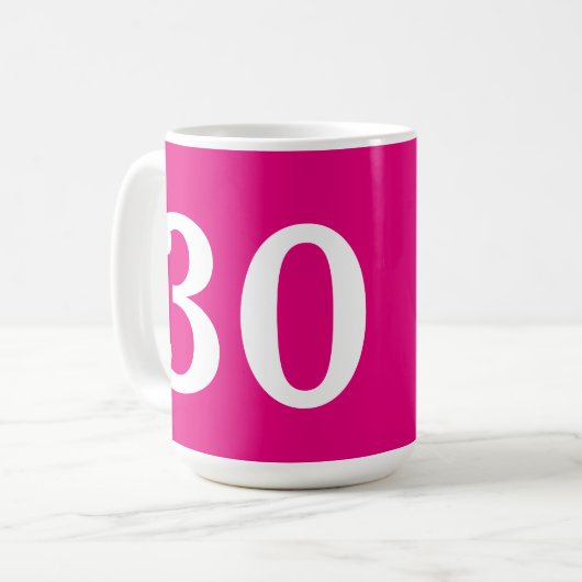 Funny Behielt Calm Birthday Tasse mit Brautzeitalt (Vorderseite Links)