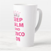 Funny Behielt Calm Bunco Player Friend Milchtasse (Rechte Ecke)