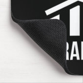 Funny Behielt Ruhe und Handel auf Aktien Handelsun Mousepad (Ecke)