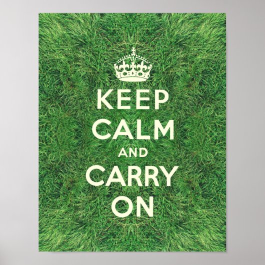 Funny behielt Ruhe und setzte fort Poster (Vorne)