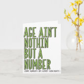 Funny bekommt die Geburtstagskarte Karte (Gelbe Blume)