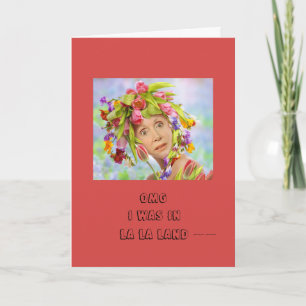 Funny Belated Birthday Card Karte