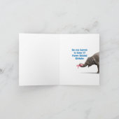 Funny Belated Birthday Card - Trick to Remembering Karte (Innenseite)