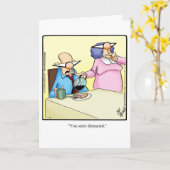 Funny Belated Birthday Grußkarte Karte (Gelbe Blume)