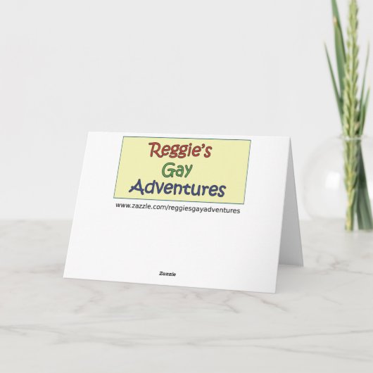 Funny Belated Geburtstag Karte (Rückseite)