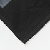 Funny Belgian Malinois Selfie Halloween Ghost Retr Fleecedecke (Ecke)