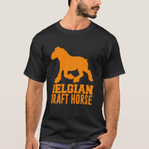 Funny belgischer Entwurf Pferd Cool Pferde Pferde T-Shirt