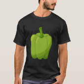 Funny Bell Pfeffer Grünes FruehHalloween Kostüm T-Shirt (Vorderseite)