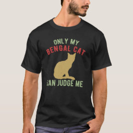 Funny Bengalisch Cat T-Shirt