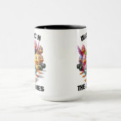 Funny beobachtet Birdies Shutterbugs Tasse (Zentrum)