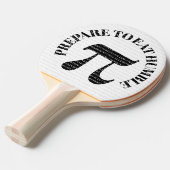 Funny bereitet sich auf etwas Humble Pi zu essen Tischtennis Schläger (Vorderseite)