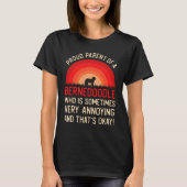 Funny Bernedoodle T-Shirt (Vorderseite)