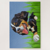 Funny Bernese Mountain Dog 1014 Piece Puzzle (Vertikal)