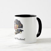 Funny Bernese Mountain Hund Tasse (VorderseiteRechts)
