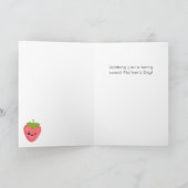 Funny Berry Best Mother's Day Card Karte (Innenseite)
