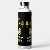 Funny Beruflich Builder Geschenke Trinkflasche (Rechts)