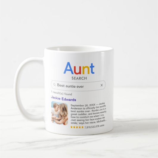 Funny Best Aunt Ever Search Result With Photo Kaffeetasse (Links)