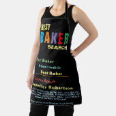 Funny Best Baker Koch All-Over Print Schürze (InSitu)