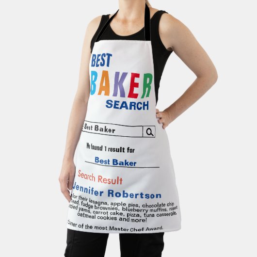 Funny Best Baker Koch All-Over Print Schürze (InSitu)