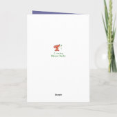 Funny Best Boss? Vielen Dank an Owl Spaß Art Dankeskarte (Rückseite)