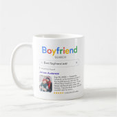 Funny Best Boyfriend Ever Search Ergebnis mit Foto Kaffeetasse (Links)