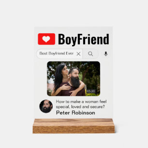 Funny Best Boyfriend Ever Search Resultat Acrylschild