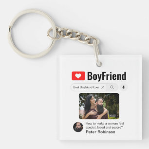 Funny Best Boyfriend Ever Search Resultat Schlüsselanhänger