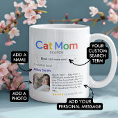 Funny Best Cat Mama je Suchergebnis mit Foto Kaffeetasse