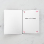 Funny Best Cat Mama Muttertagskarte Karte (Innenseite)