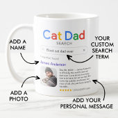 Funny Best Cat Vater je Suchergebnis mit Foto Kaffeetasse