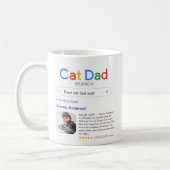 Funny Best Cat Vater je Suchergebnis mit Foto Kaffeetasse (Links)
