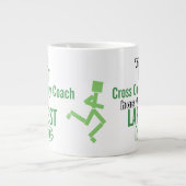 Funny Best Cross Country COACH Zitat Big Tasse XC (Vorderseite)