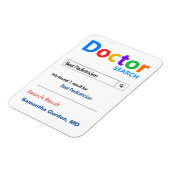 Funny Best Doctor-Geschenk Magnet (Linke Seite)