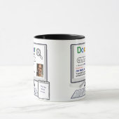 Funny Best Doctor Search Ergebnis mit Foto Tasse (Zentrum)