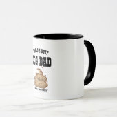 FUNNY BEST DOG VATER Gift - Ich Kack dir Scoops Tasse (VorderseiteRechts)