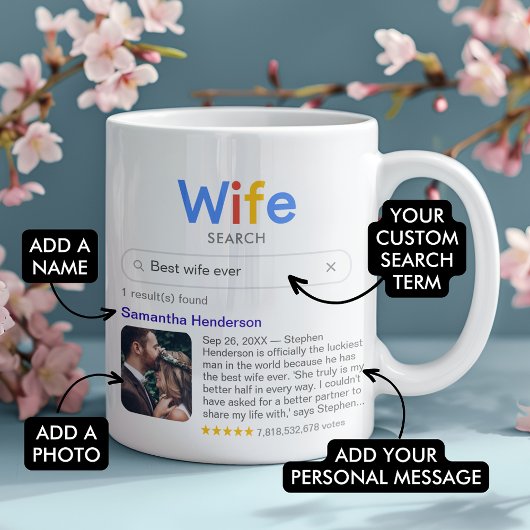Funny Best Ehefrau je Suchergebnisse mit Foto Kaffeetasse