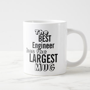 Funny Best ENGINEER Preisangebot für große Tasse