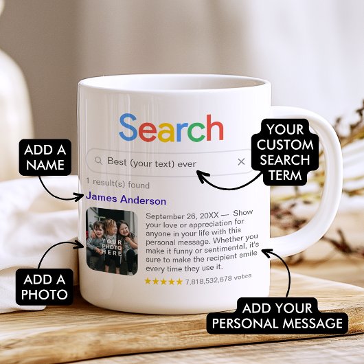 Funny Best Ever Search Result Kaffeetasse