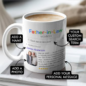 Funny Best Father-in-Law Ever Search & Foto Kaffeetasse