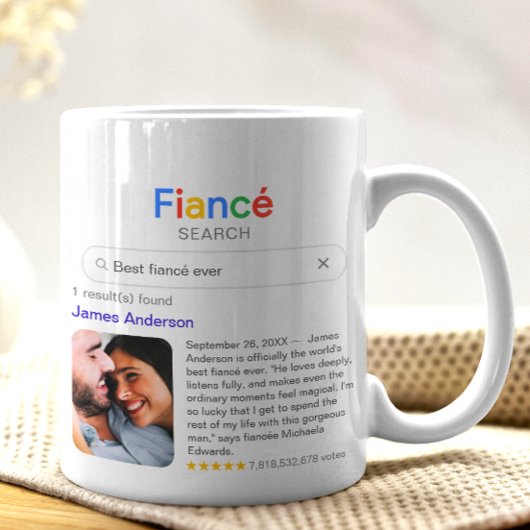 Funny Best Fiancé Ever Search Result With Photo Kaffeetasse