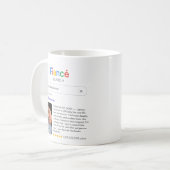 Funny Best Fiancé Ever Search Result With Photo Kaffeetasse (Vorderseite Links)