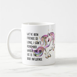 Funny Best Friend BAD EINFLUSS Einiges Tanzen Kaffeetasse