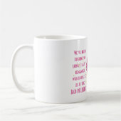 Funny Best Friend BAD EINFLUSS Einiges Tanzen Kaffeetasse (Links)