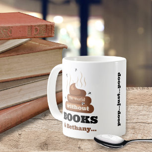Funny Best Friend Book Lovers Gekackt buchen Kaffeetasse