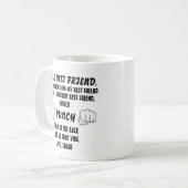 Funny Best Friend Geschenke für den besten Freund Kaffeetasse (Vorderseite Links)