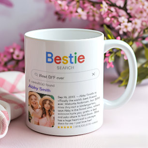 Funny Best Friend je Bestie Search Result Foto Kaffeetasse
