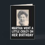 FUNNY BEST FRIEND RETRO FRAU BIRTHDAY CARD KARTE<br><div class="desc">MARTHA HAT IHRE GEBURTSTAGSKARTE MIT EINEM KLEINEN KRAZY VERANKERT</div>