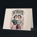 Funny Best Friends Kümmre Spaß Frauen Geburtstag Karte<br><div class="desc">Funny Best Friends Kümmre Spaß Frauen Geburtstag</div>
