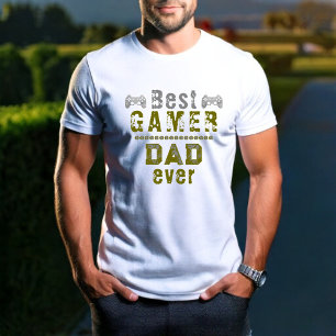 Funny Best Gamer Vater Ever Father T-Shirt